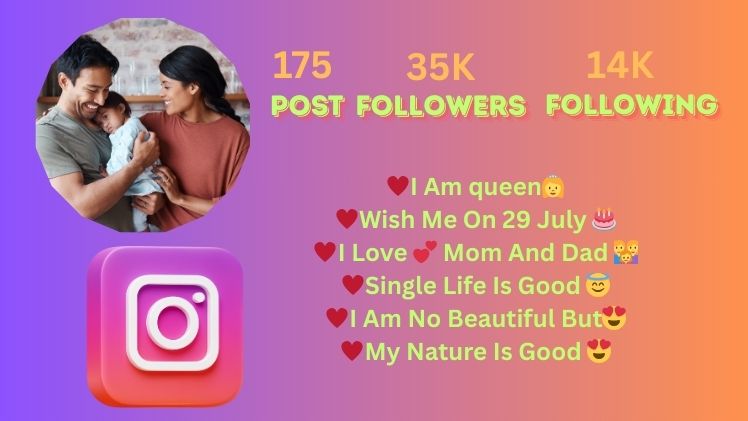 instagram bio for mom dad Lover