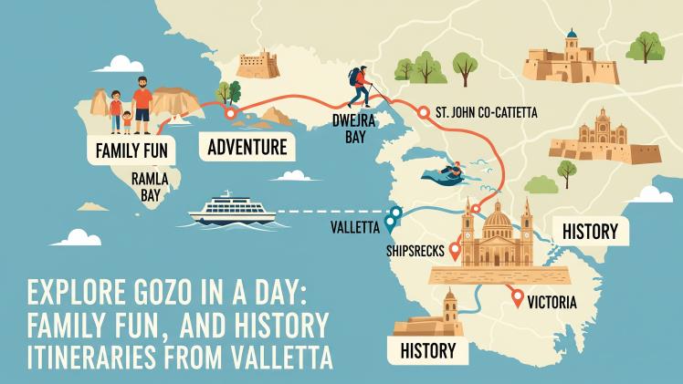 Explore Gozo in a Day Family Fun, Adventure, and History Itineraries from Valletta